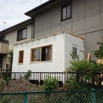 小屋の外壁