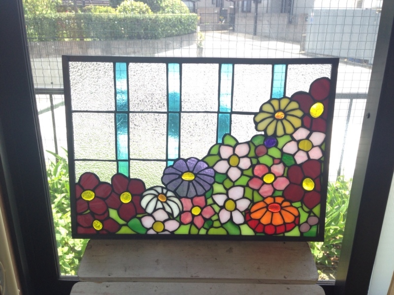 ステンドグラスパネル