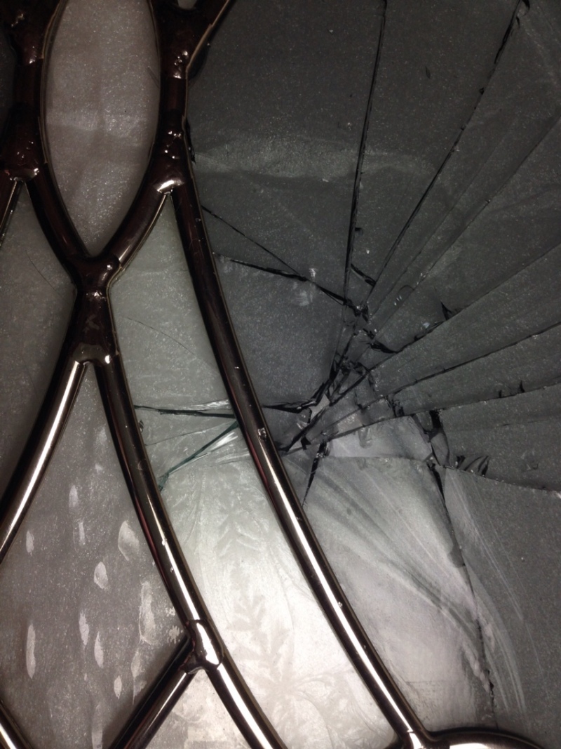 ステンドグラス修理