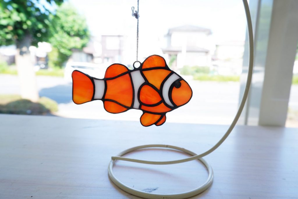 ステンドグラスのクマノミ | ステンドグラス工房オクノシオ